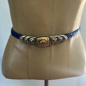Vintage Genuine Snake Skin Belt